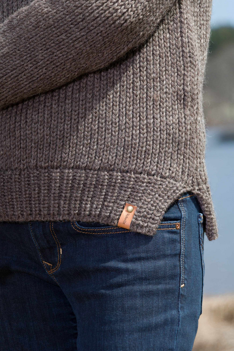 Hand Knit Wool Sweater