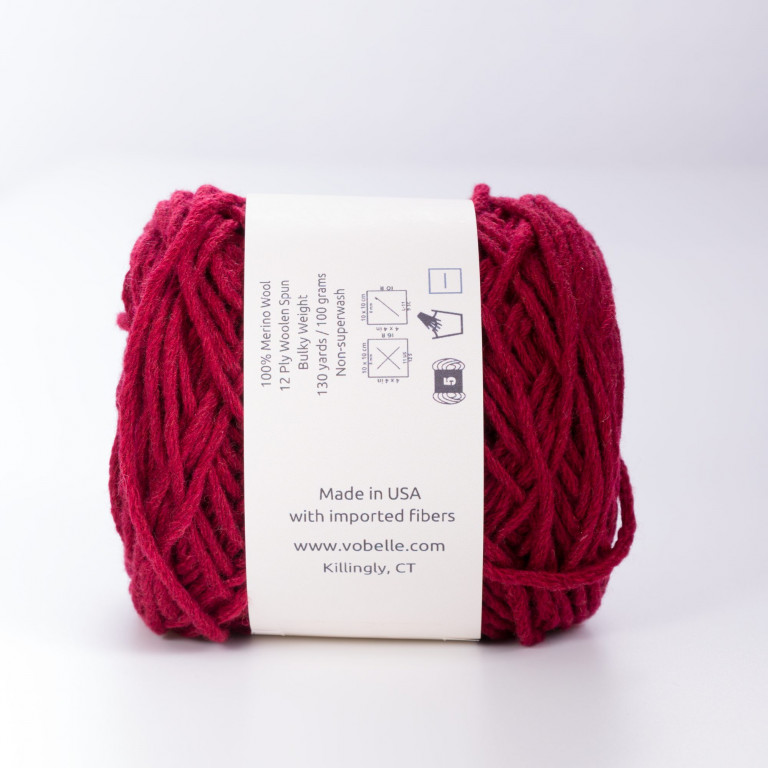 Ruby Red – 12 Ply Bulky Weight
