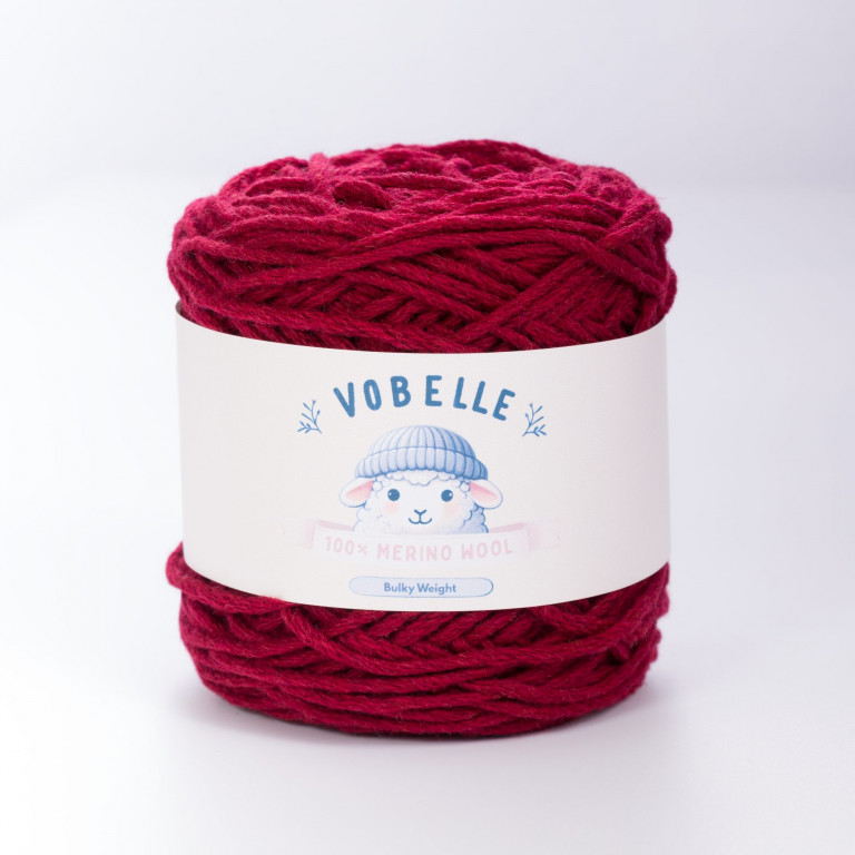 Ruby Red – 12 Ply Bulky Weight
