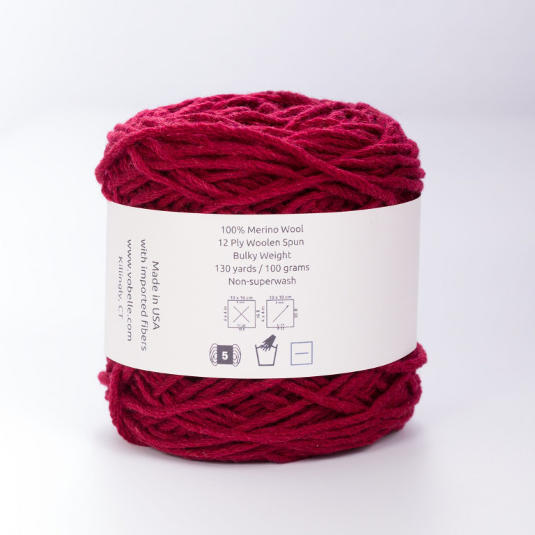 Ruby Red – 12 Ply Bulky Weight