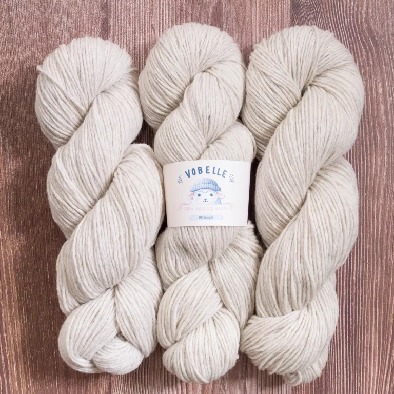 Heather White - 6 Ply DK Weight