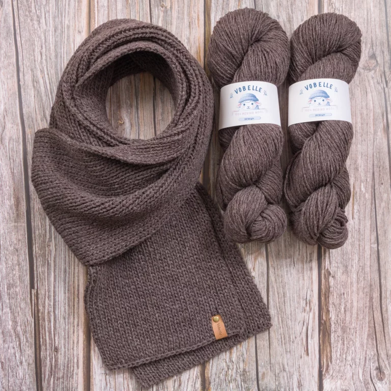 Heather Sable – 6 Ply DK Weight