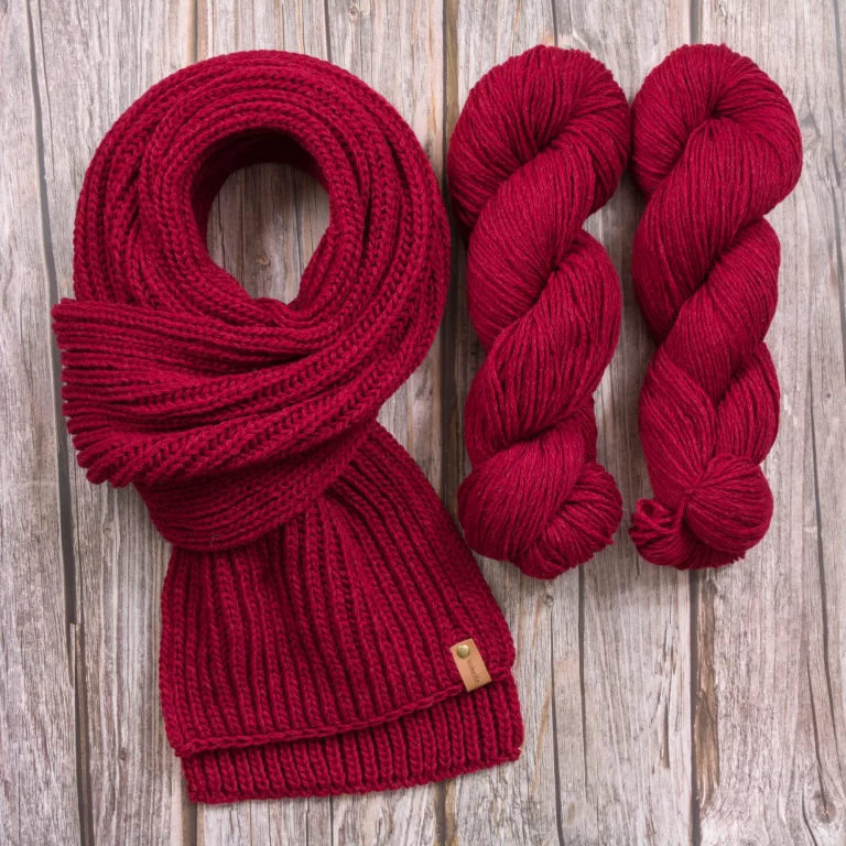 Ruby Red – 6 Ply DK Weight